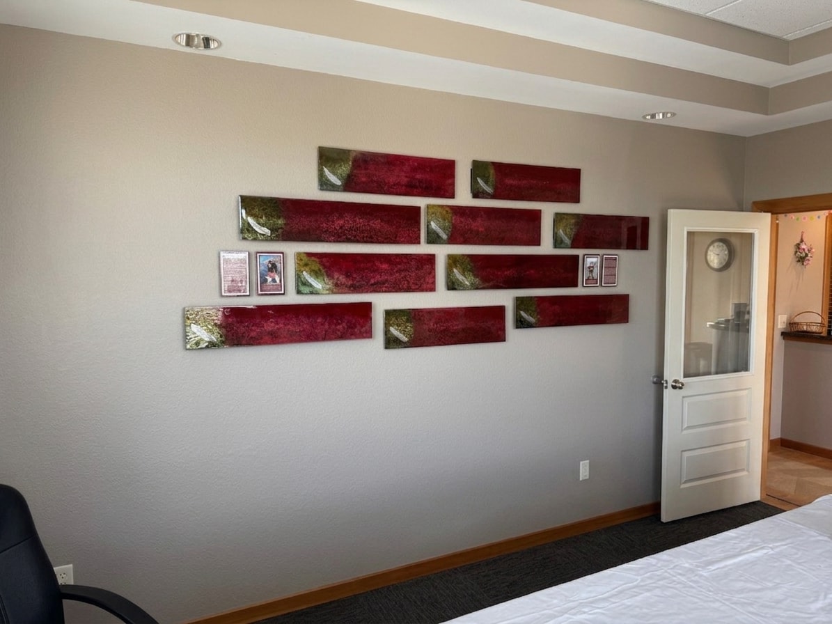 School of Sockeye installation at Sam Brown CPA, Dayton, Ohio