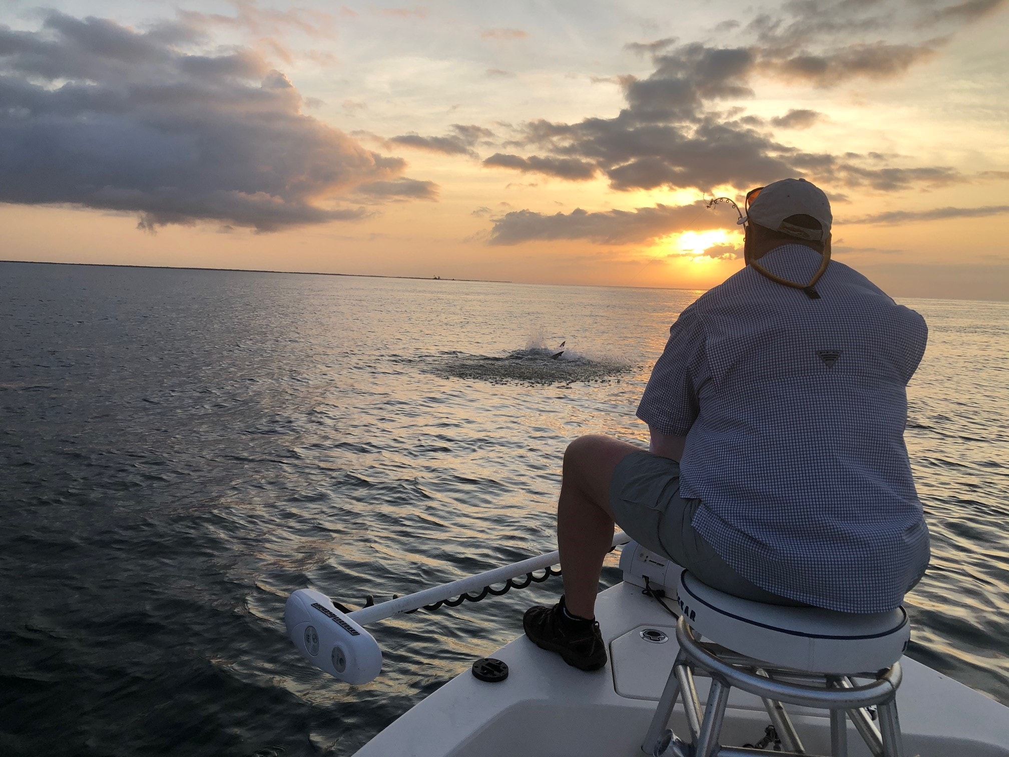 Sunrise on the flats off Boca Grande, Florida